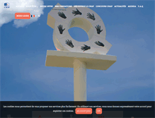 Tablet Screenshot of cmap.fr